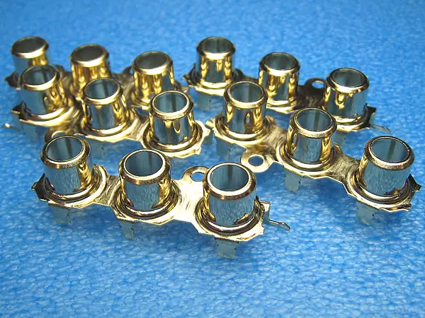 金メッキ 製品：ピンジャック